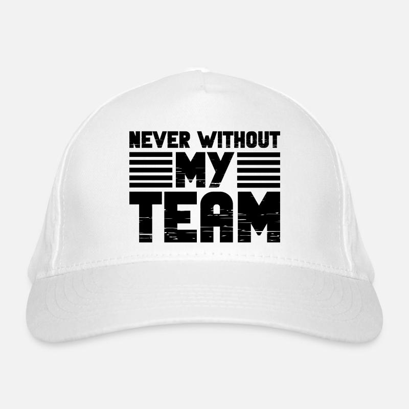 Never without my Team Organic Baseball Cap