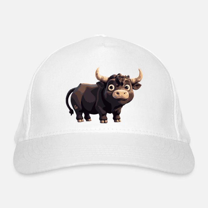 Taureau Bande dessinée Casquette classique bio