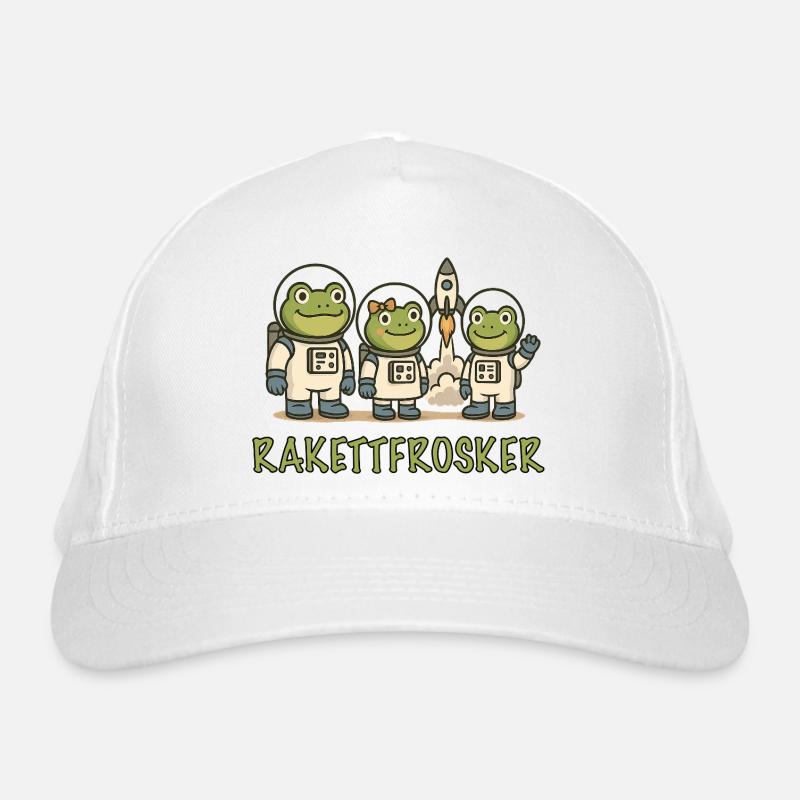 Rocket frogs Organic Baseball Cap