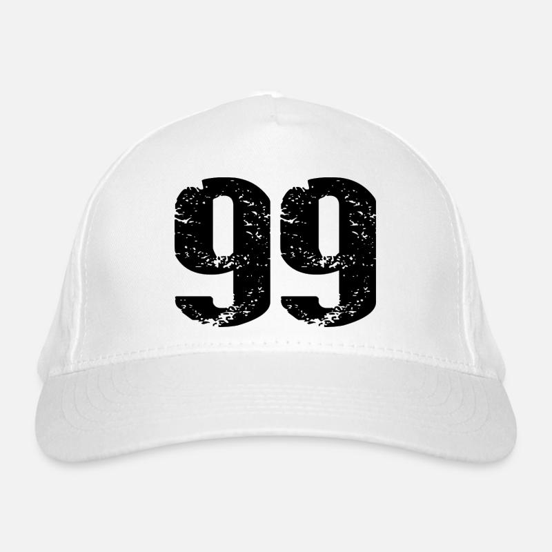 99 Number Jersey Organic Baseball Cap