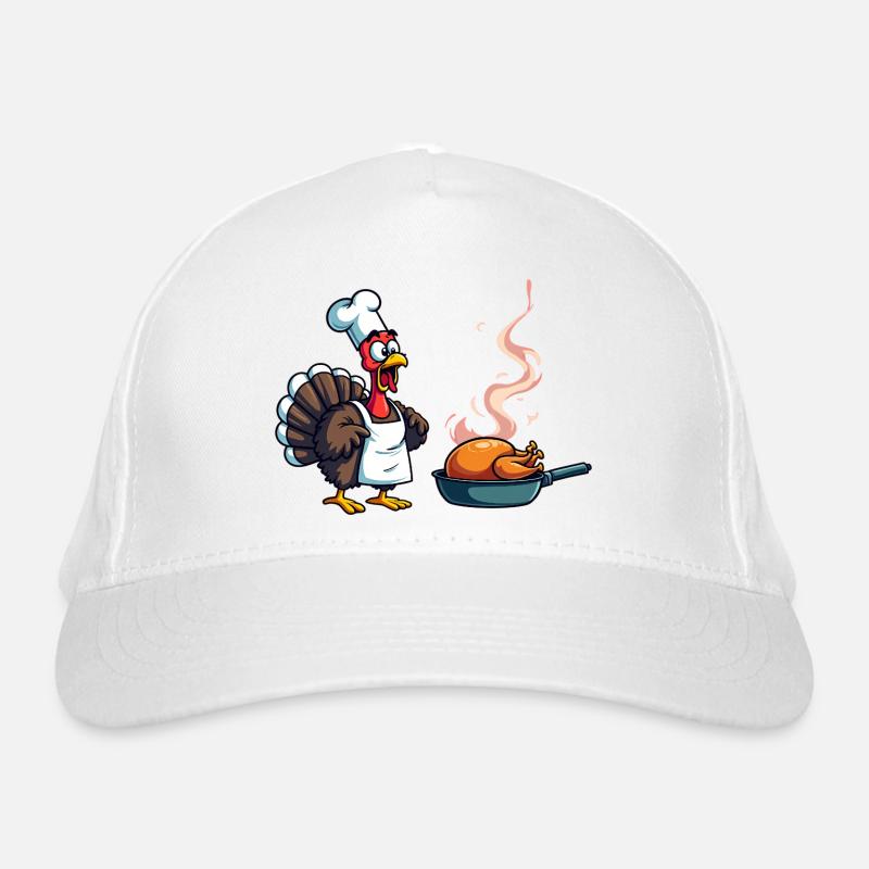 Thanksgiving Turkey Cook Organic Baseball Cap