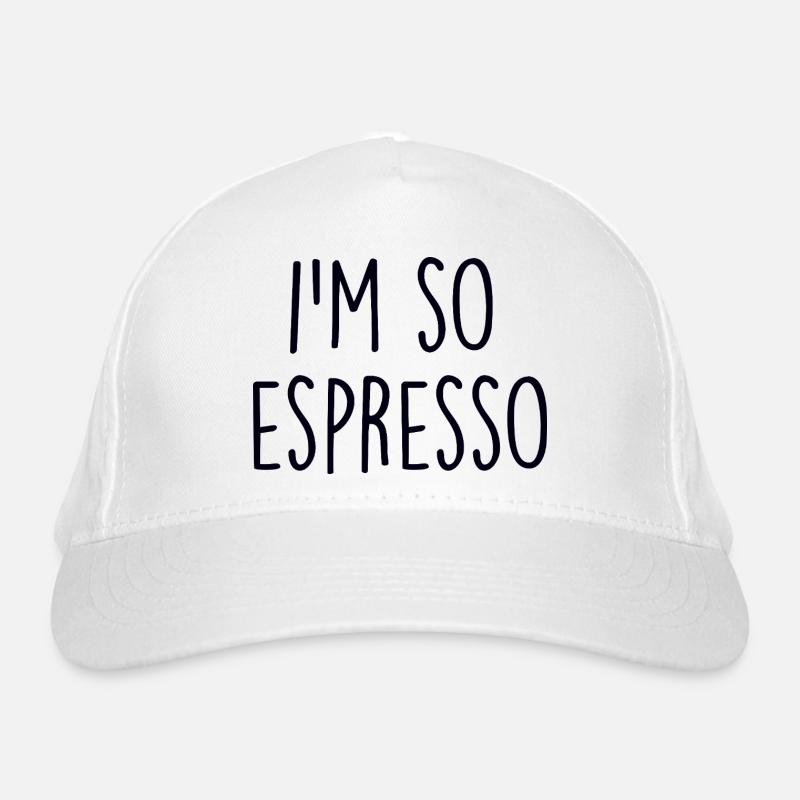 Espresso Coffee Kaffee Organic Baseball Cap