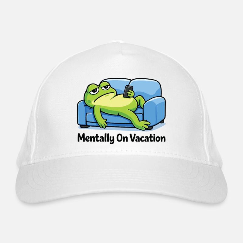 Funny Frog Meme  Casquette classique bio