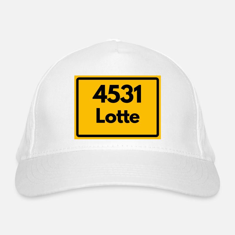 OLD POSTCODE POSTCODE RETRO 4531 LOTTE HEIMATSTOLZ Organic Baseball Cap