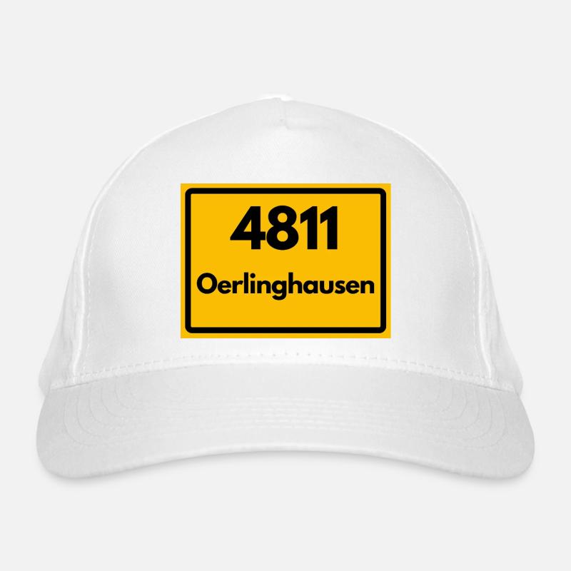 ALTE POSTLEITZAHL PLZ RETRO 4811 OERLINGHAUSEN Bio-Baseballkappe