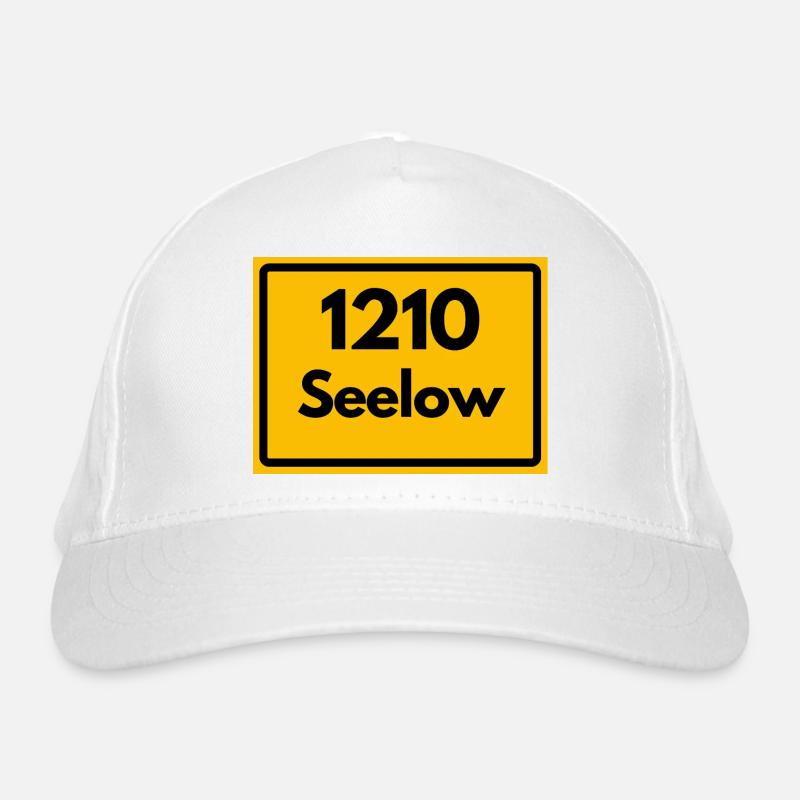 ALTE POSTLEITZAHL PLZ RETRO 1210 SEELOW HEIMAT Bio-Baseballkappe