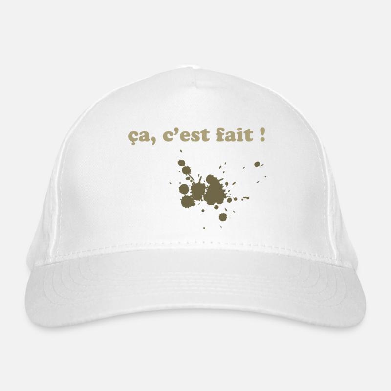 brown spots Organic Baseball Cap