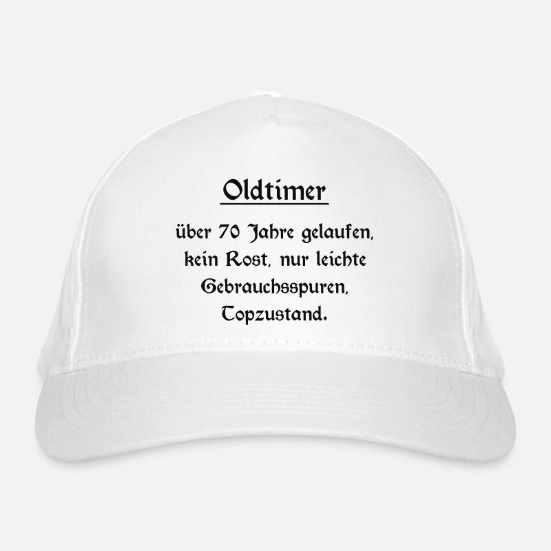 Oldtimer - 70 Anniversaire Casquette classique bio