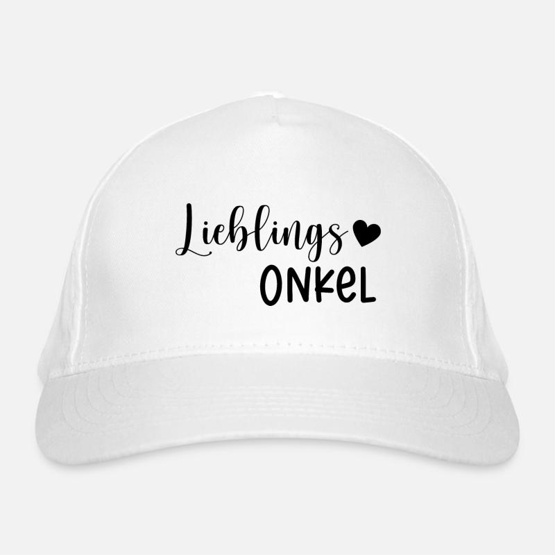 Lieblings Onkel Geschenkidee Bio-Baseballkappe