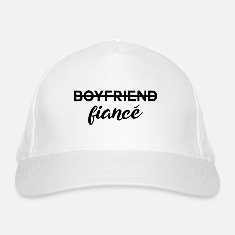 Fiançailles de petit ami Casquette classique bio