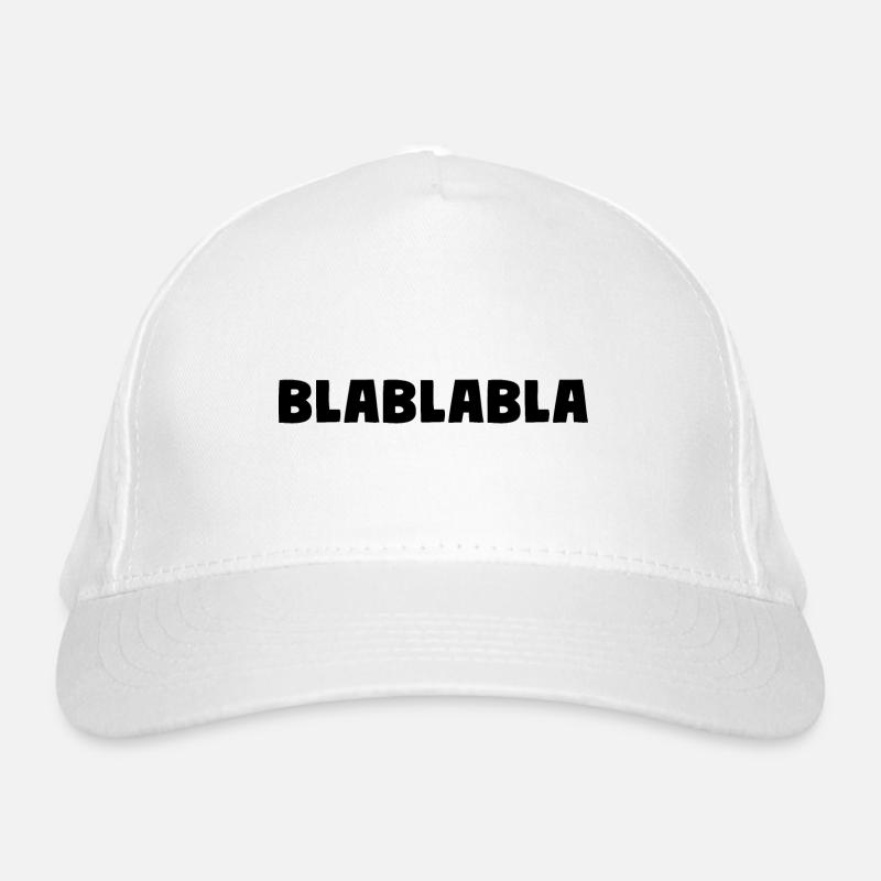 Bla Bla Bla Bio-Baseballkappe