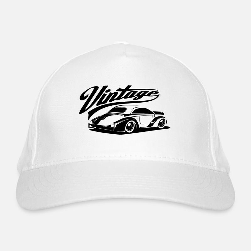 Old car Organic Baseball Cap