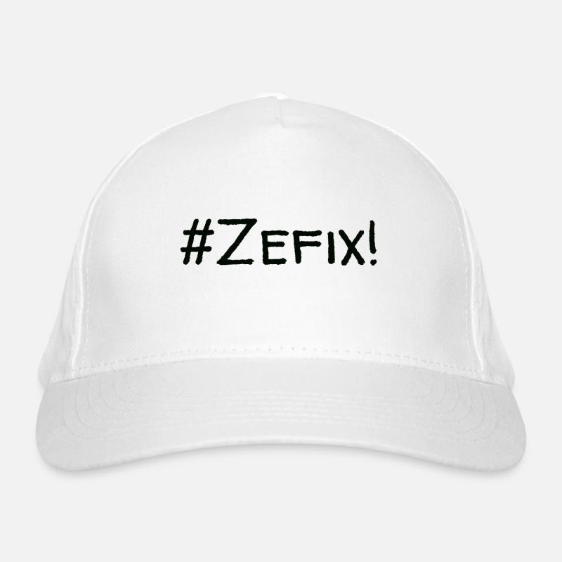 #Zefix! Bio-Baseballkappe