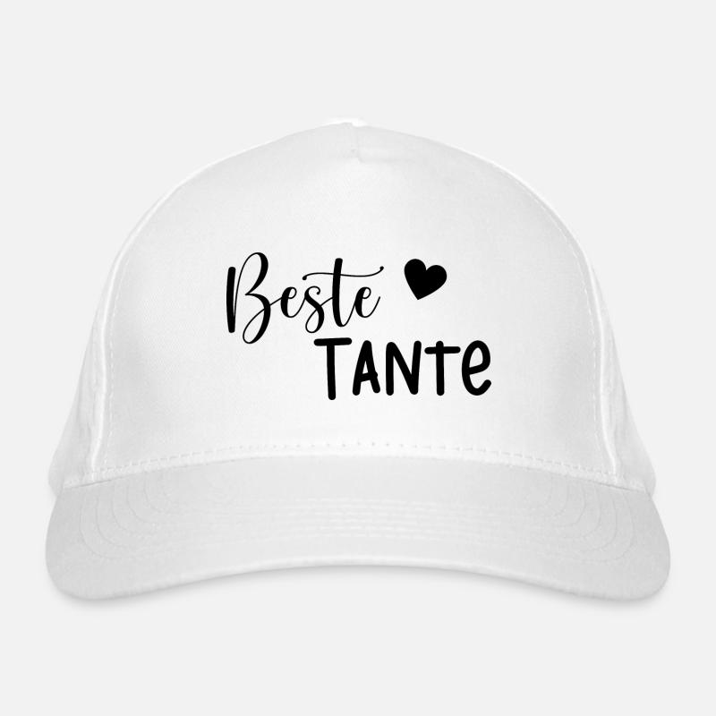 Beste Tante Geschenkidee Bio-Baseballkappe