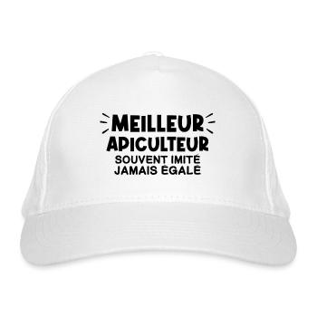 Apiculteur | Je suis le meilleur Apiculteur - Casquette classique bio - blanc - Devant