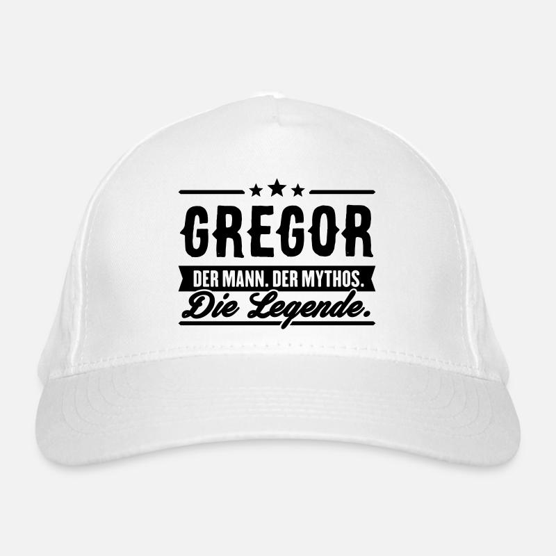 Man Myth Legend Gregor Casquette classique bio