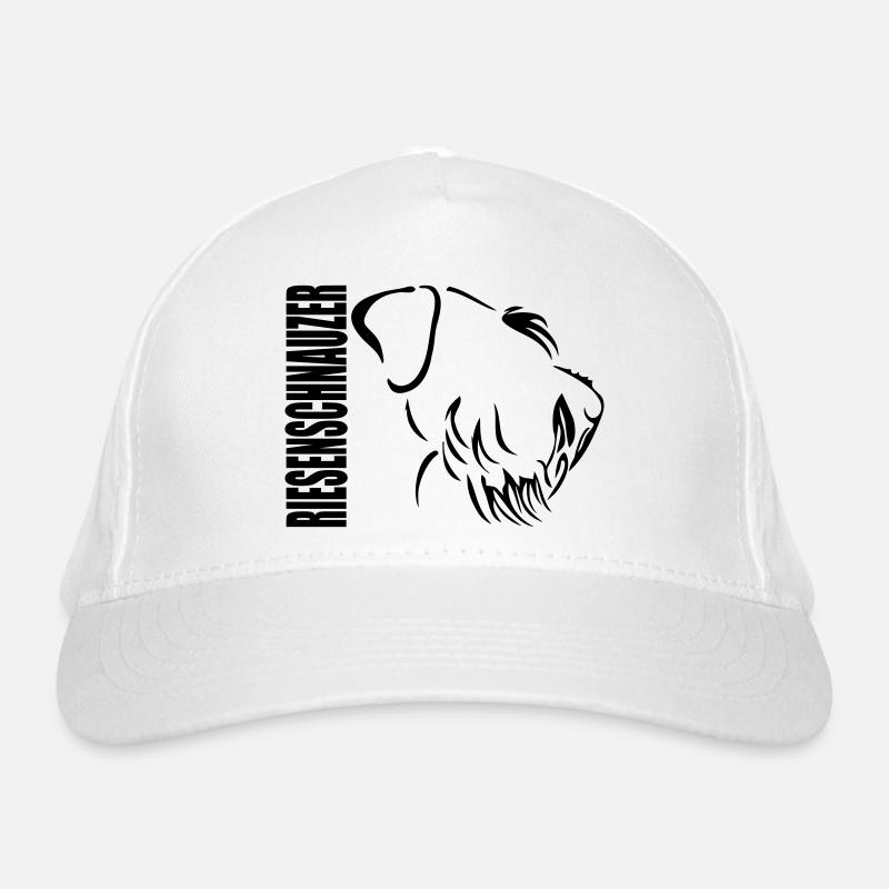 RIESENSCHNAUZER PROFIL Bio-Baseballkappe