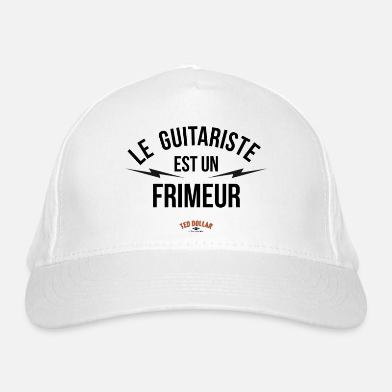guitariste frimeur Bio-Baseballkappe
