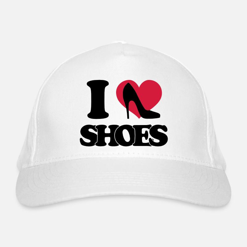 I love shoes Casquette classique bio