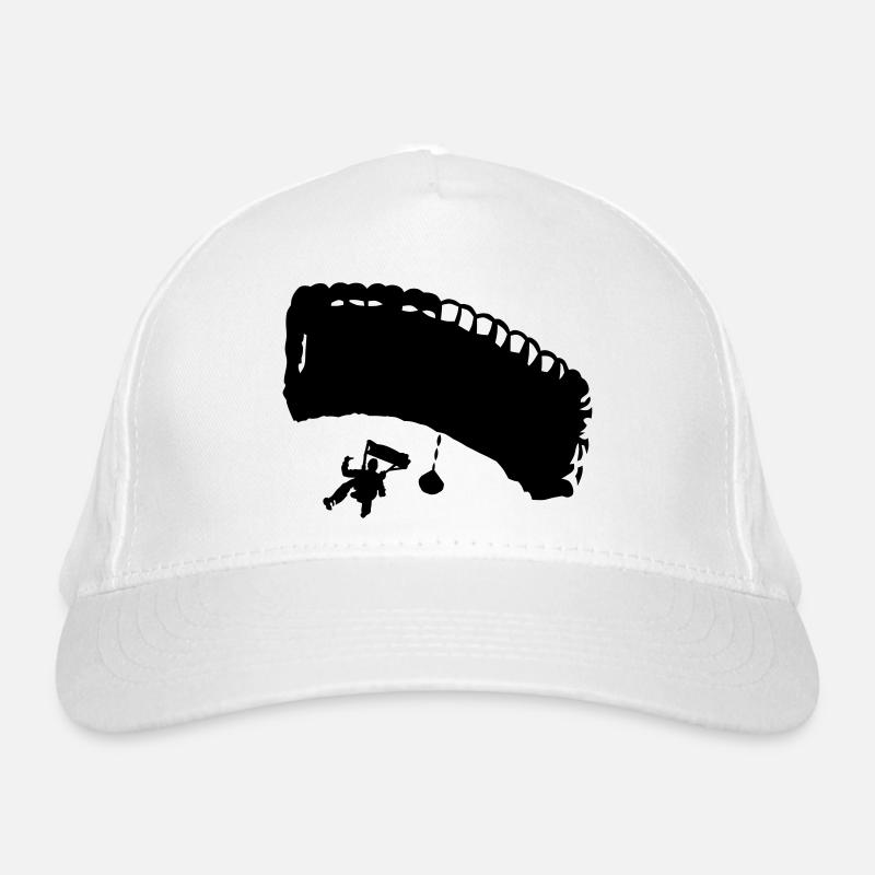 fallschirm_8 Organic Baseball Cap