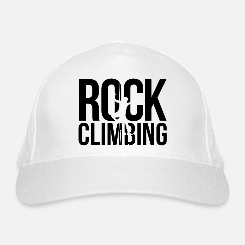 rock climbing Organic Baseball Cap
