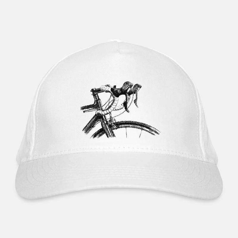 Racing bicycle Organic Baseball Cap