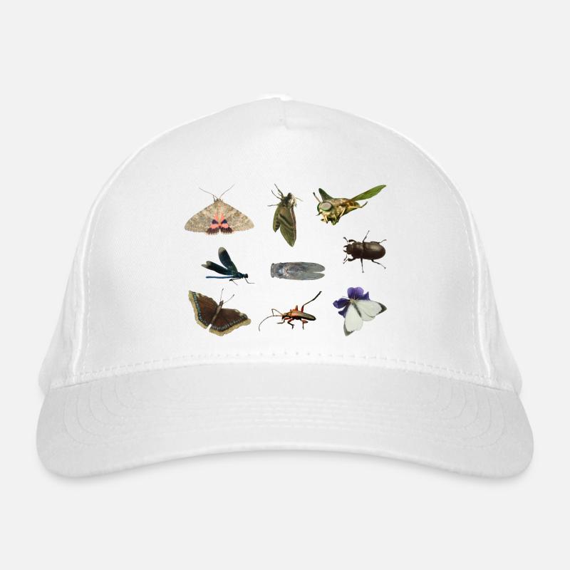 insects Organic Baseball Cap