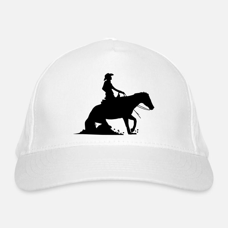 Equestrian Western Riding - Reining Organic Baseball Cap