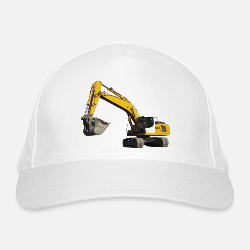 Excavator Organic Baseball Cap