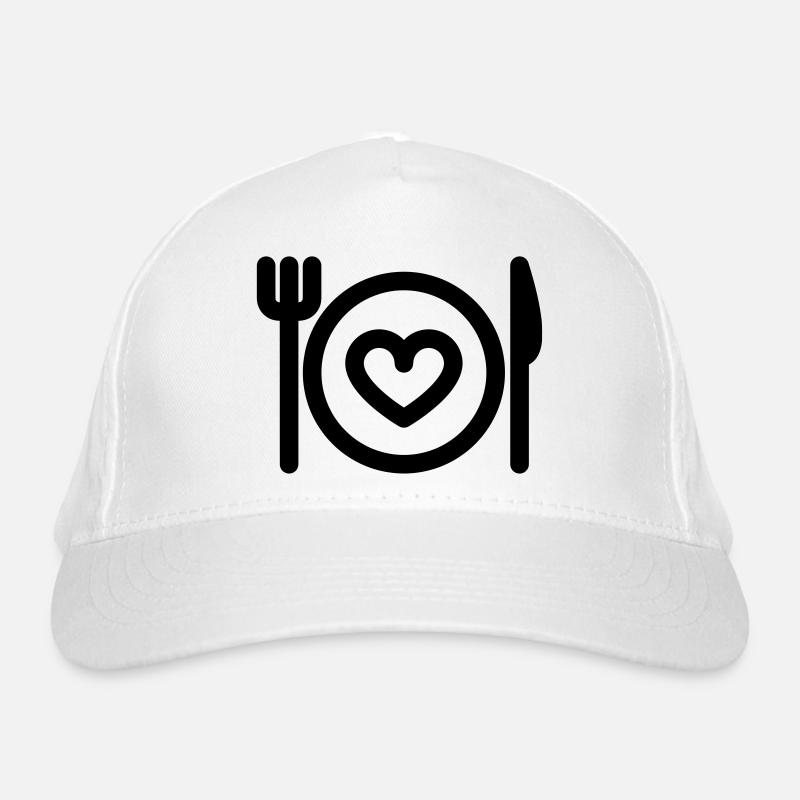 Exotic Flora Illustration in Pastel Shades Organic Baseball Cap