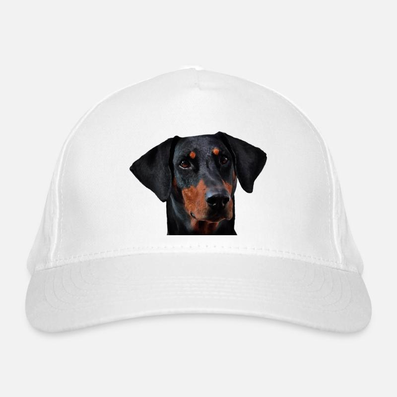 Dobermann Bio-Baseballkappe