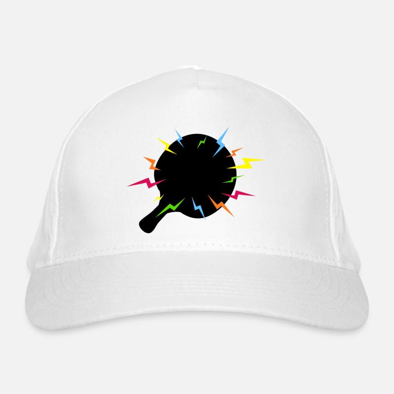 Raquette de Ping Pong Magique éclairs Casquette classique bio