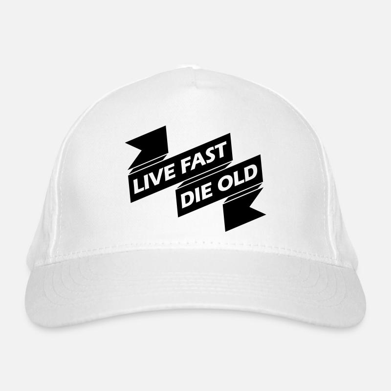 Vivre vite mourir Casquette classique bio