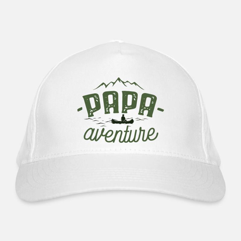 Papa aventure Casquette classique bio