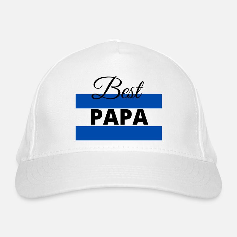 Best Papa Bio-Baseballkappe