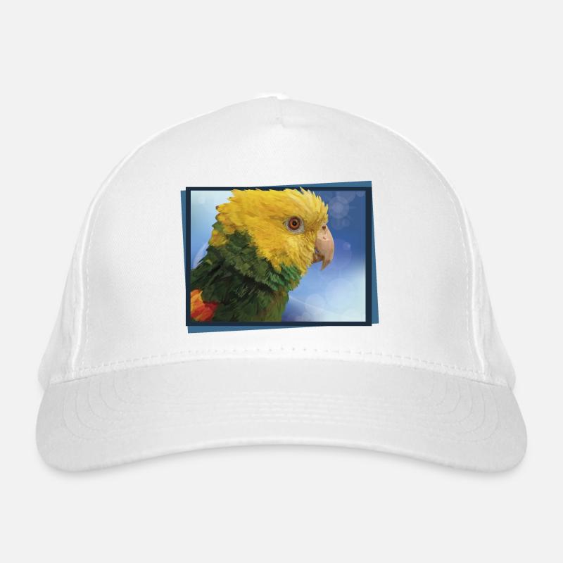 Der Gelbkopfpapagei Bio-Baseballkappe