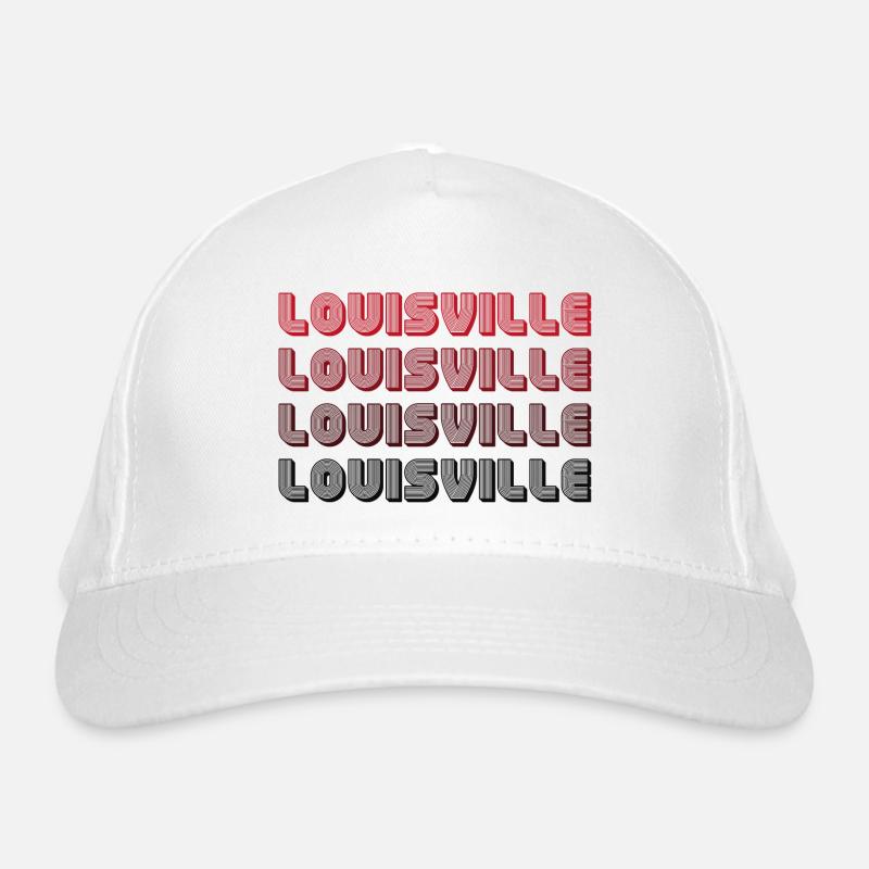 Louisville Gradient Typografie Bio-Baseballkappe