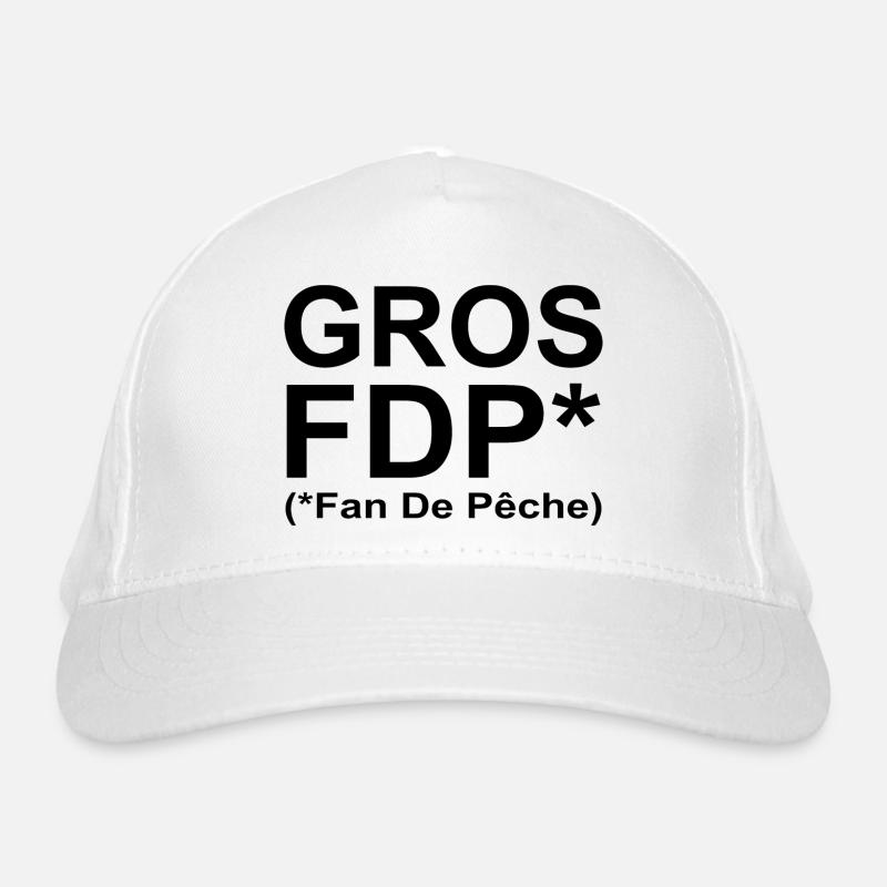 Gros FDP (Fan de Pêche) Casquette classique bio