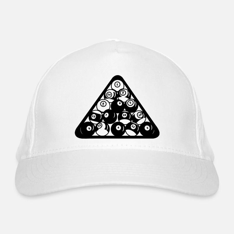 Billiard Triangle Organic Baseball Cap