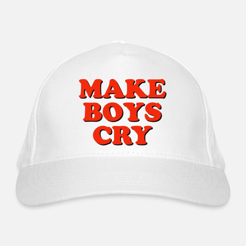 Faire pleurer les garçons Casquette classique bio
