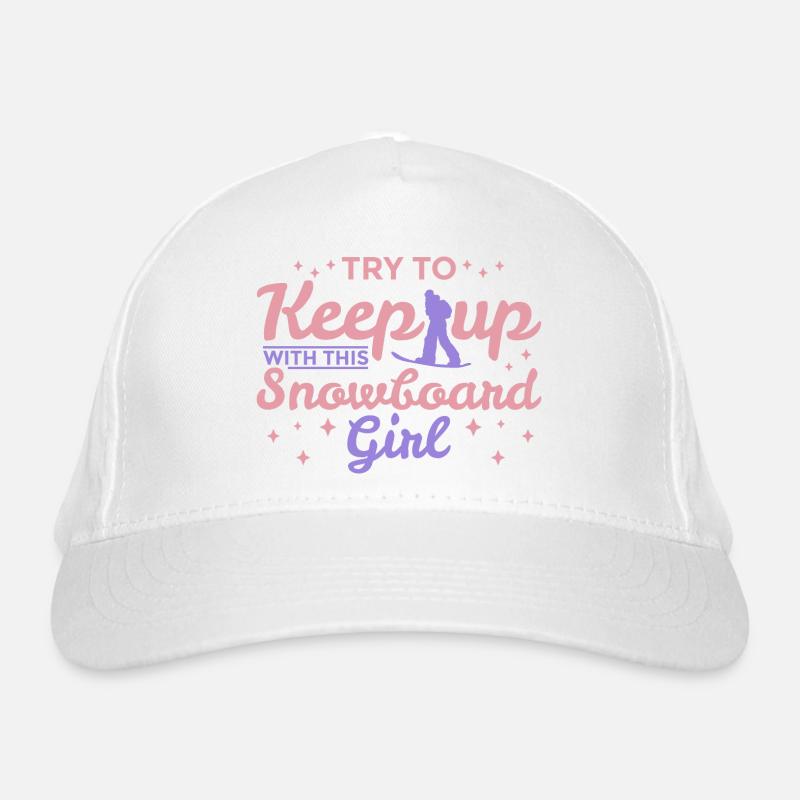 Snowboarder Organic Baseball Cap