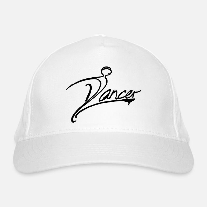 DANCER in black Organic Baseball Cap