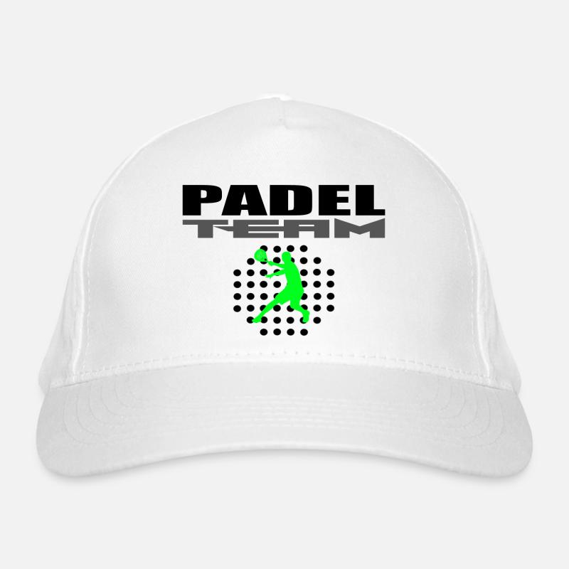 L’équipe Padel Casquette classique bio