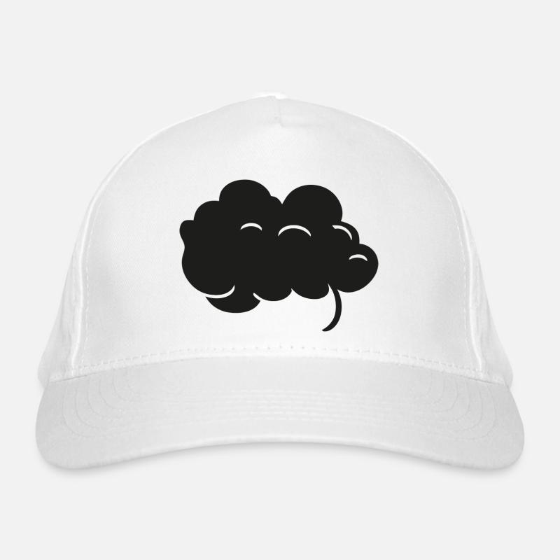Schwarze Wolke Bio-Baseballkappe