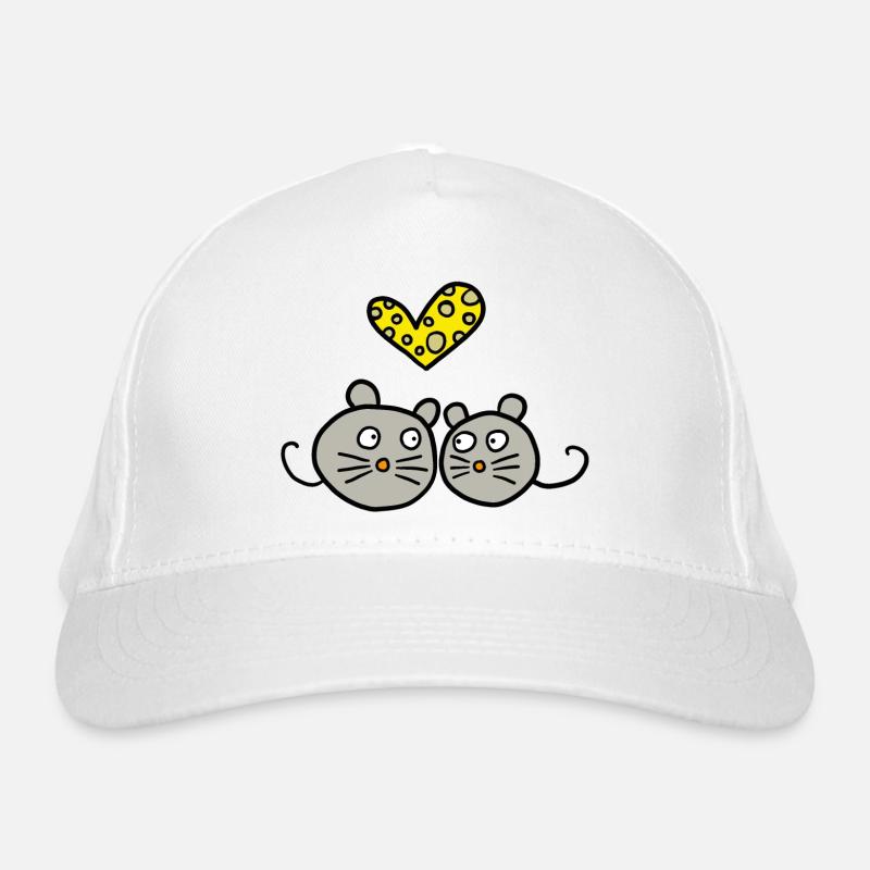 verleibte Mäuse Bio-Baseballkappe