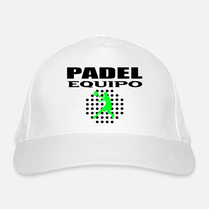 Padel equipment Organic Baseball Cap