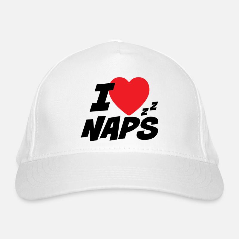 Ich liebe Nickerchen Bio-Baseballkappe