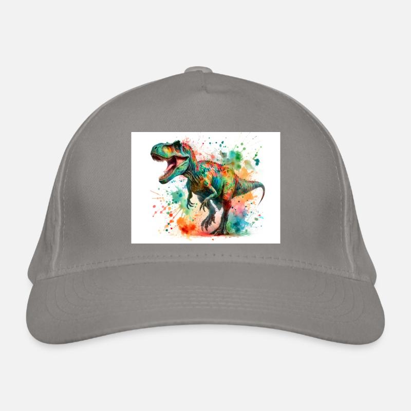 Prähistorischer Dinosaurier Bio-Baseballkappe