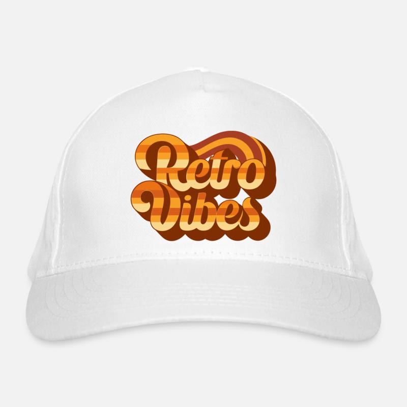 Retro-Vibes Bio-Baseballkappe