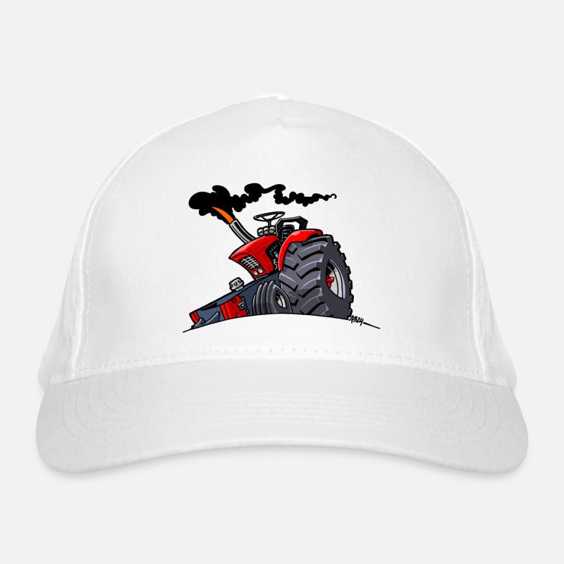 1294 DRAWSMALL RUS ROUGE Casquette classique bio